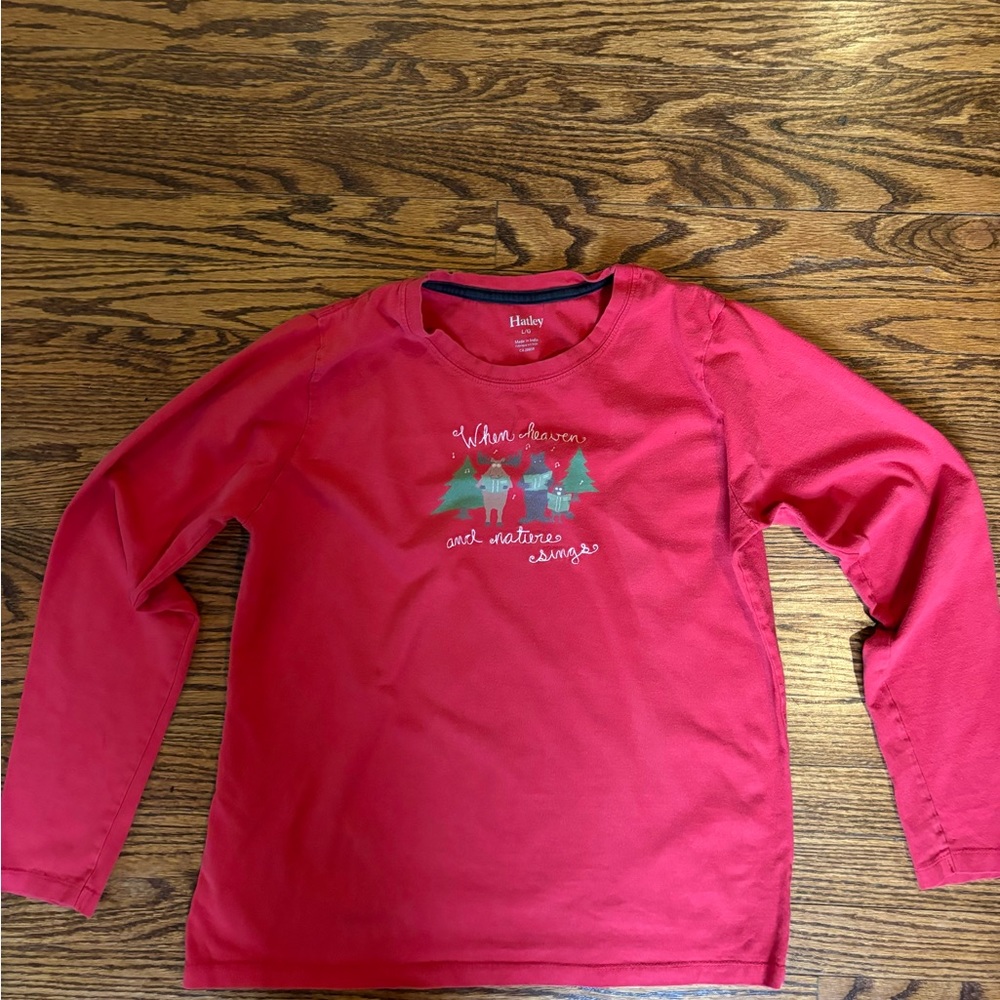 Hatley pajama top size L